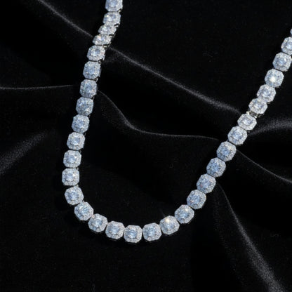 CADENA TENNIS CLUSTERED 10MM